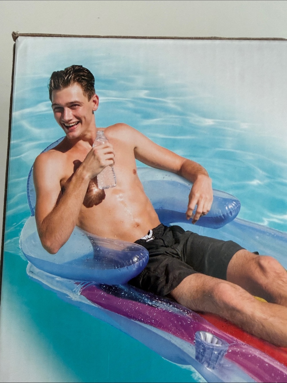 New - Intex King Kool Lounge Chair - Inflatable Pool Float - Summer - Swim - Picture 4 of 5